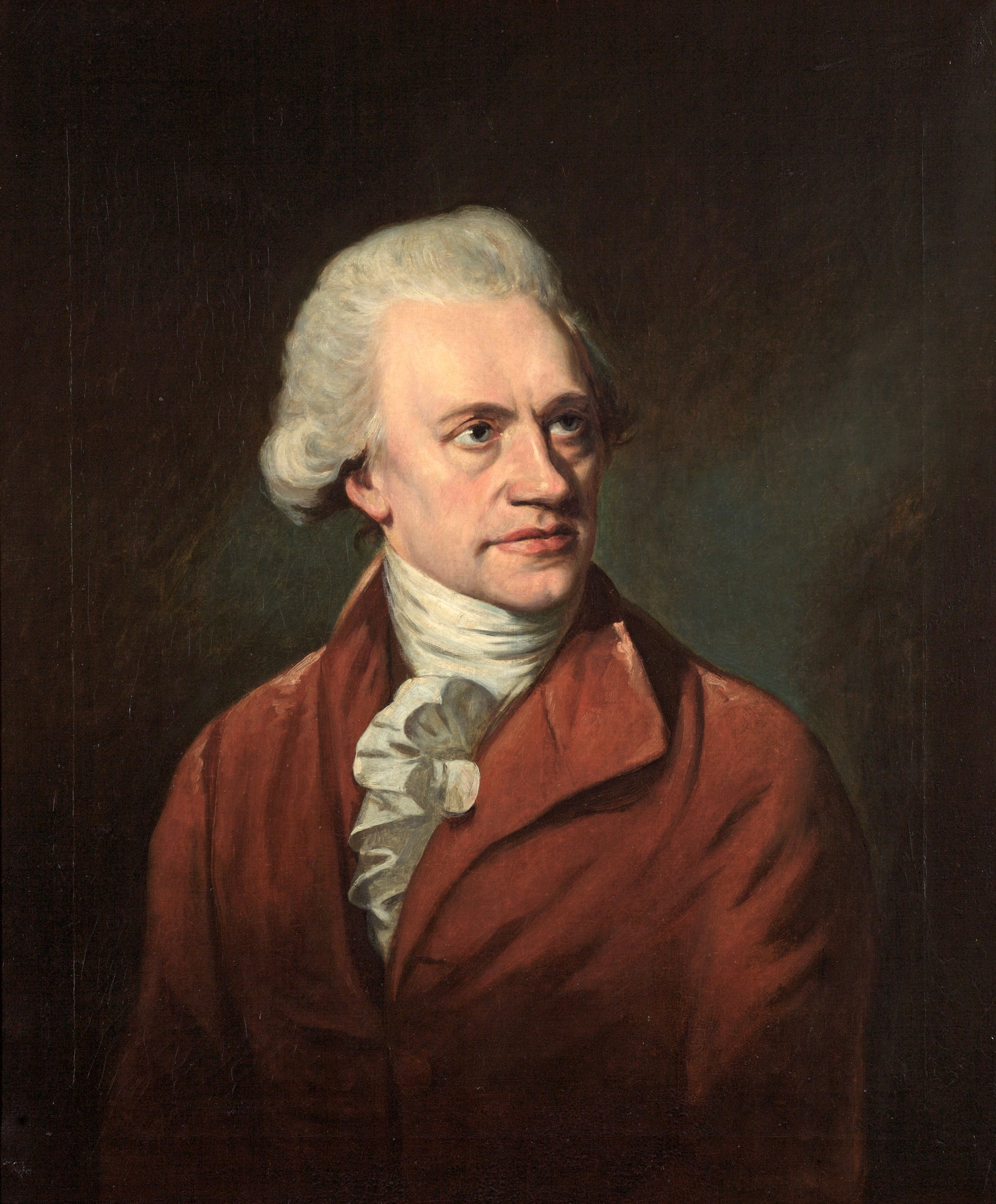 Sir William Herschell. 1738-1822.  Oil on canvas.Lemuel Francis Abbot